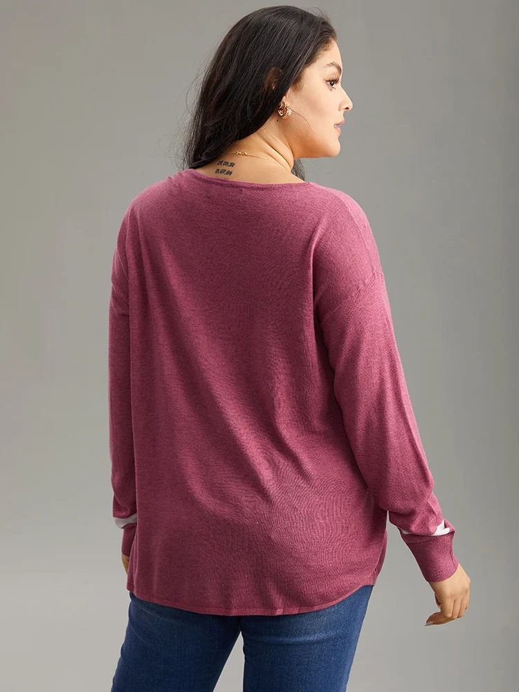 Supersoft Essentials Star V Neck Pullover