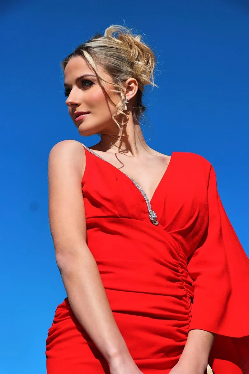 Robe verati rouge