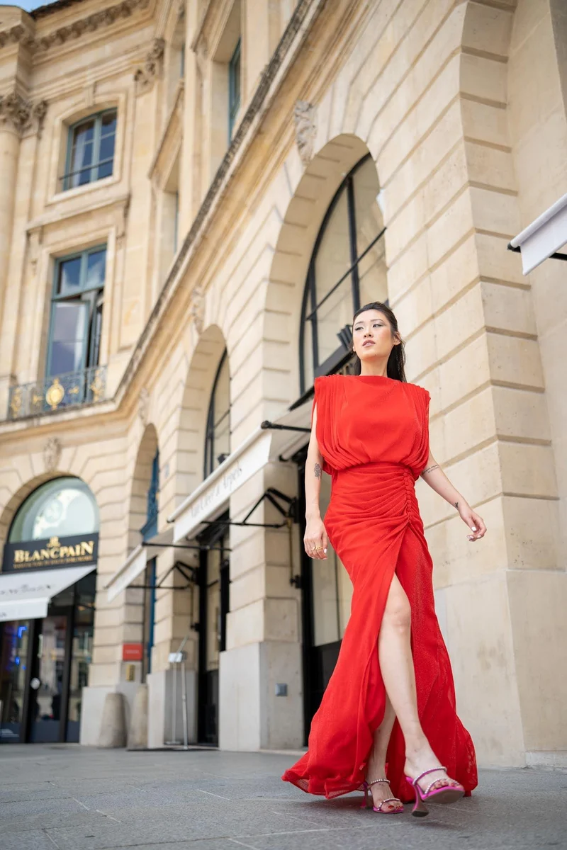 Robe Sasha rouge