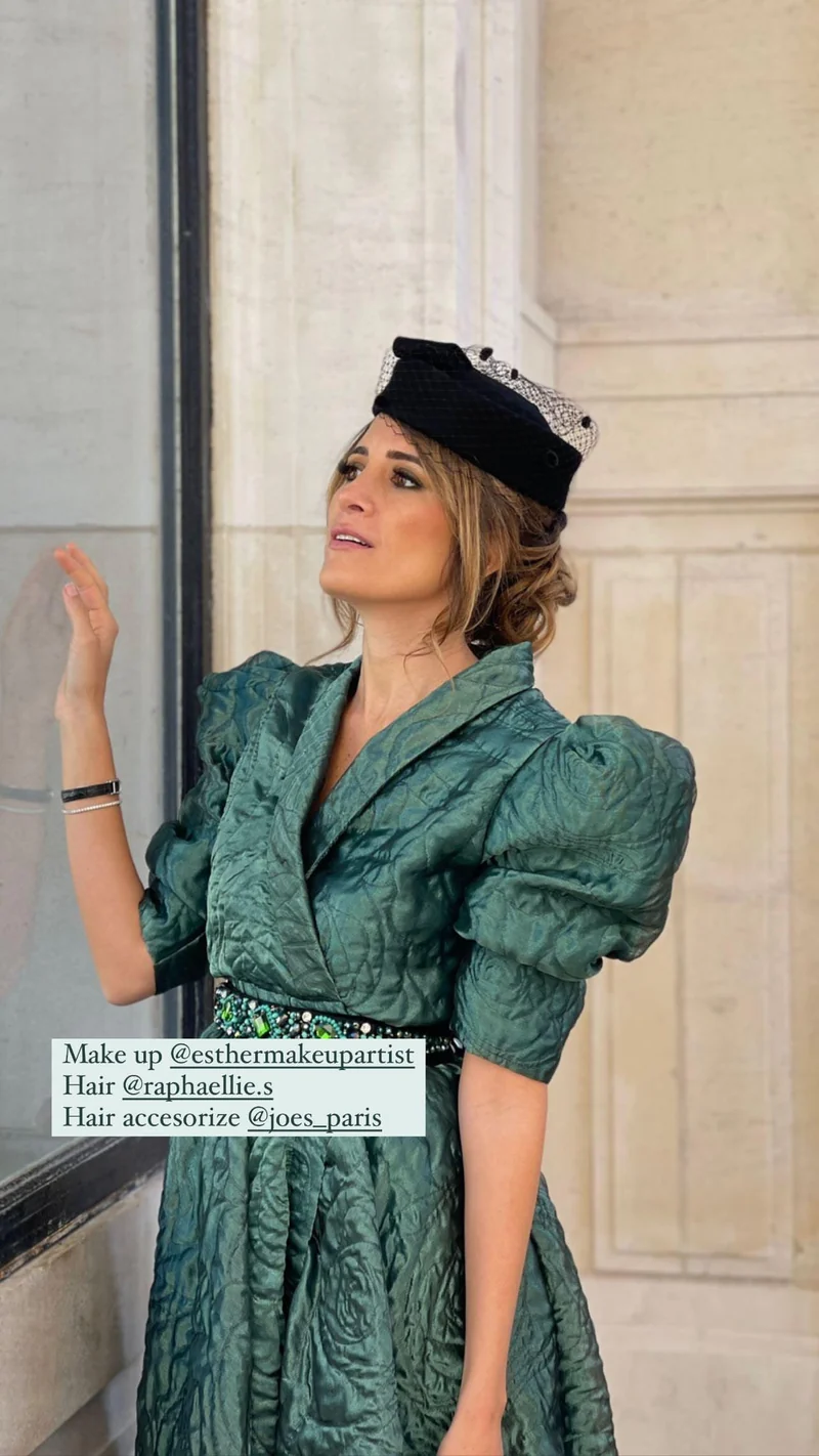 Robe Aliénor verte