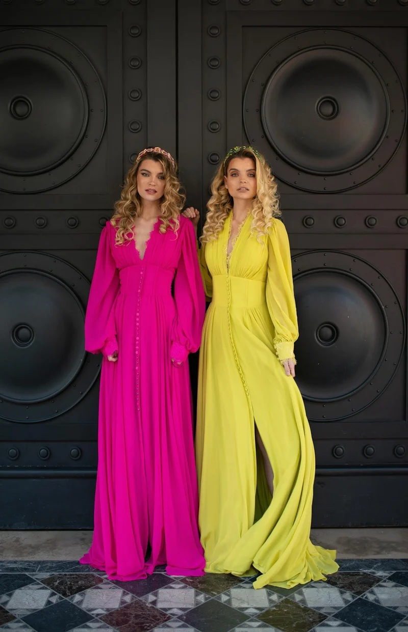 Robe Paloma jaune