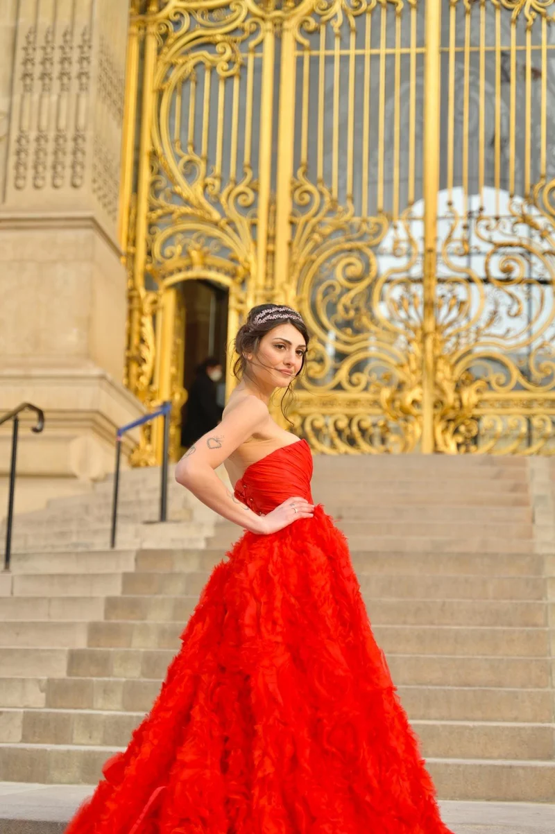 Robe Dylane rouge