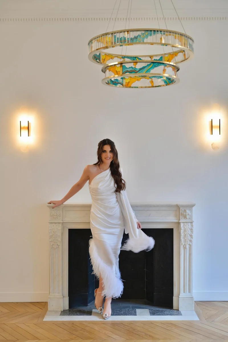 Robe Lyna blanche