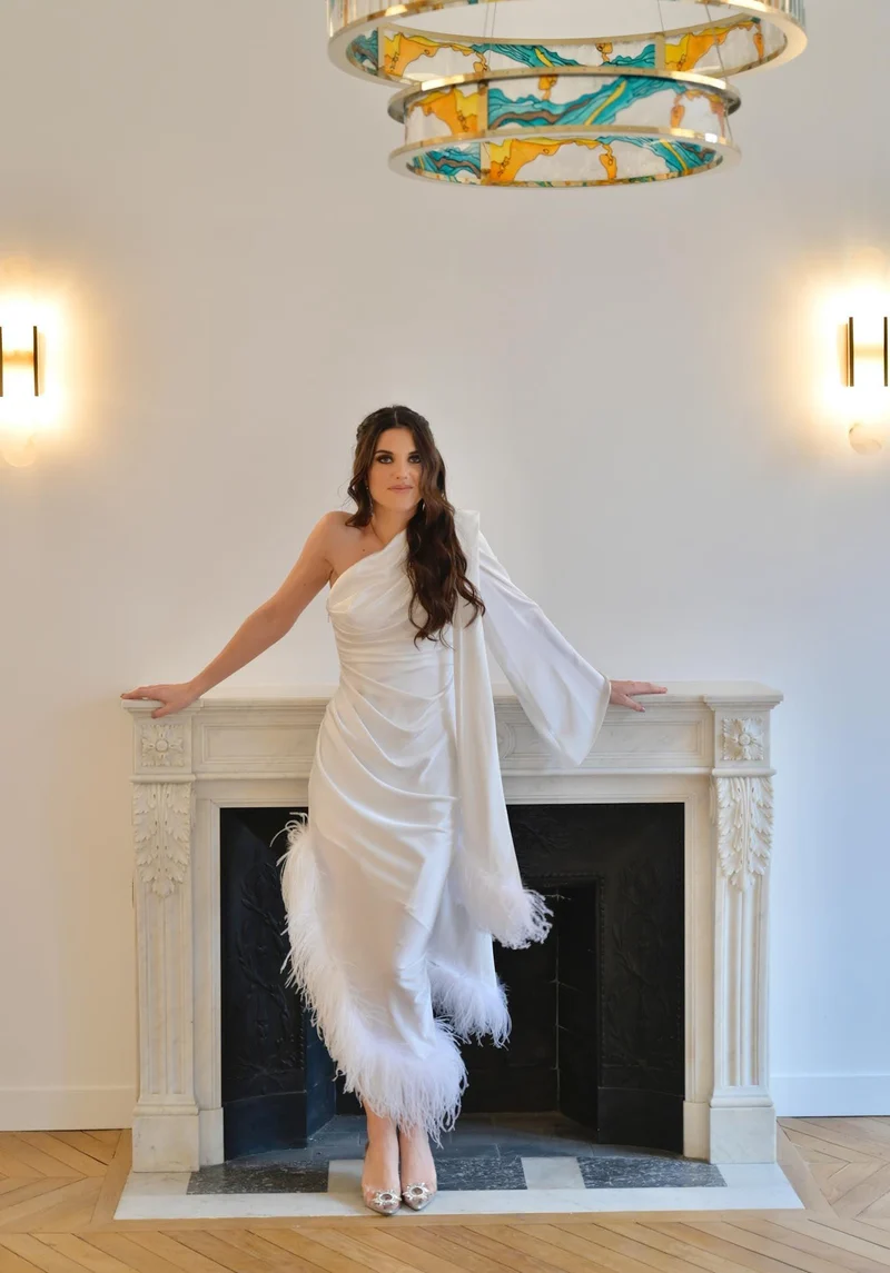 Robe Lyna blanche