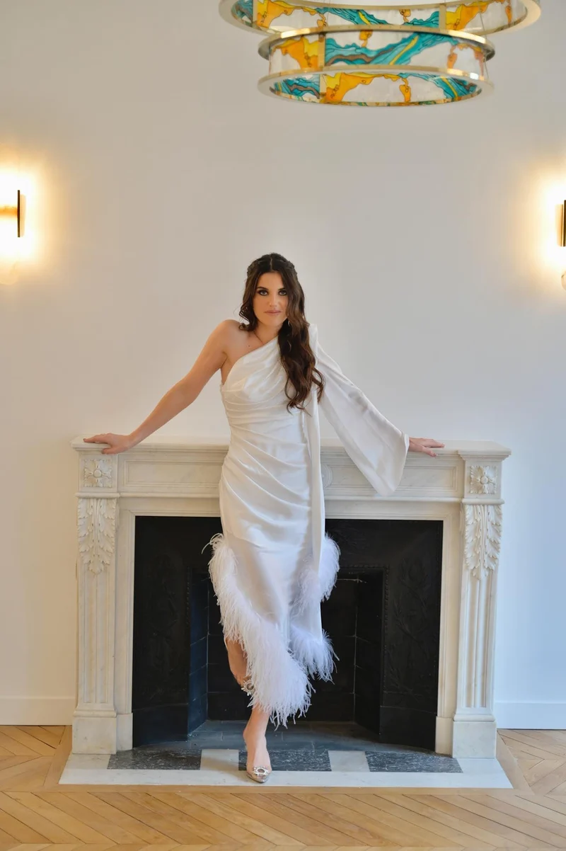 Robe Lyna blanche