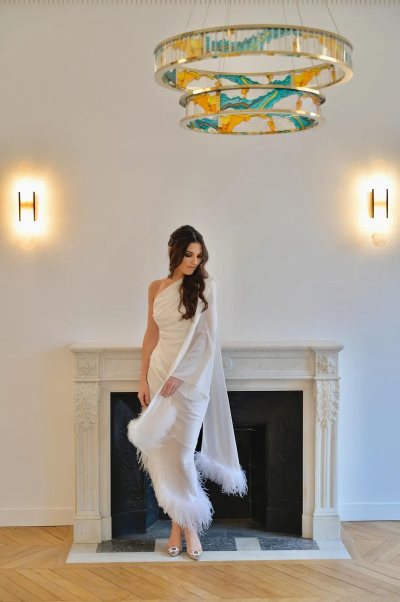 Robe Lyna blanche