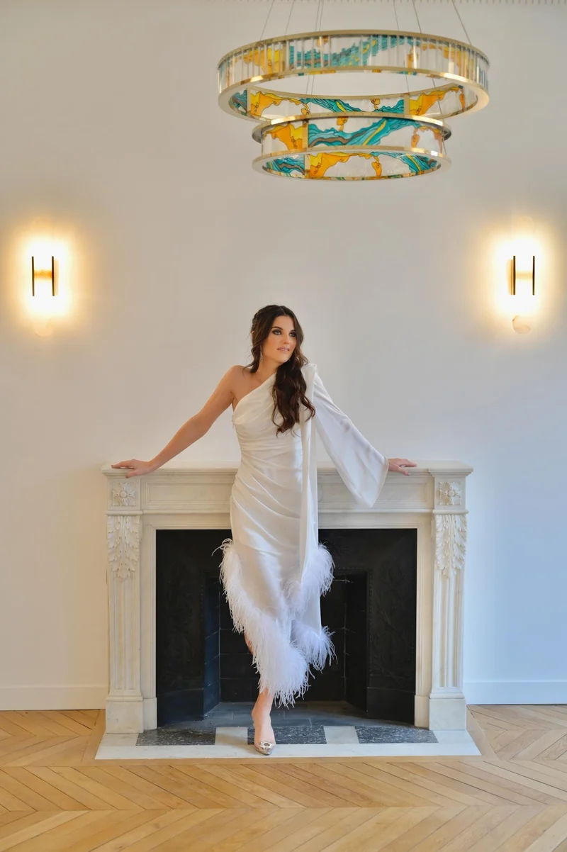 Robe Lyna blanche