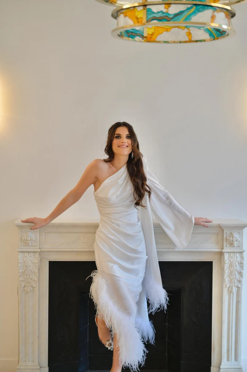 Robe Lyna blanche