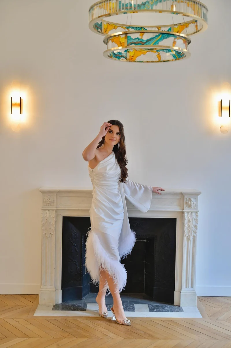 Robe Lyna blanche