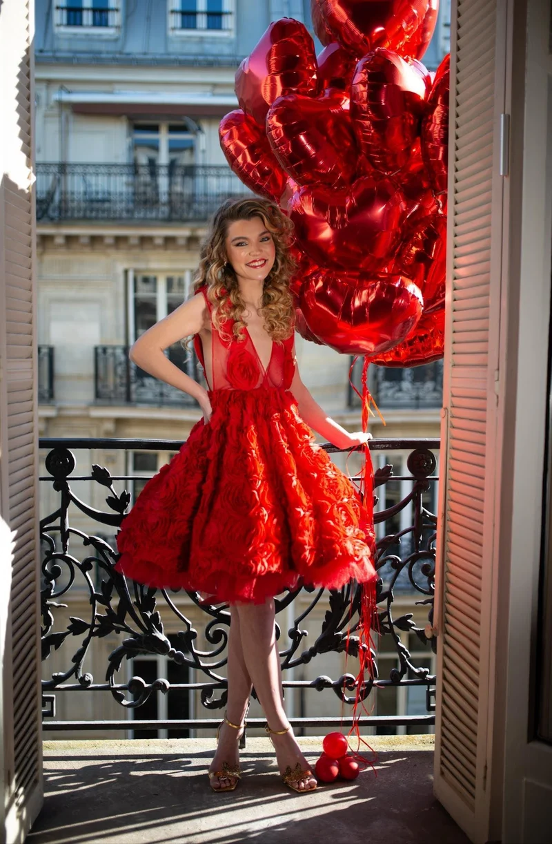Robe Amore rouge