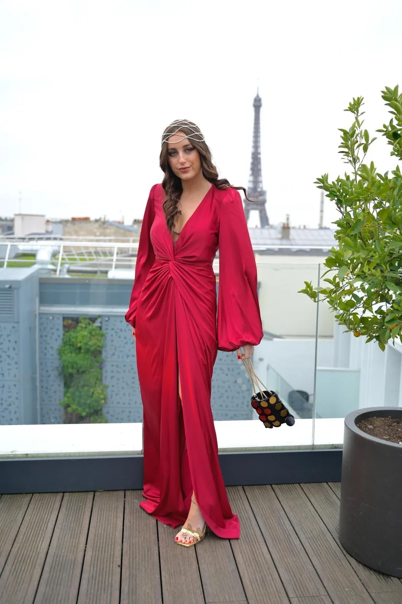Robe IVY bordeaux