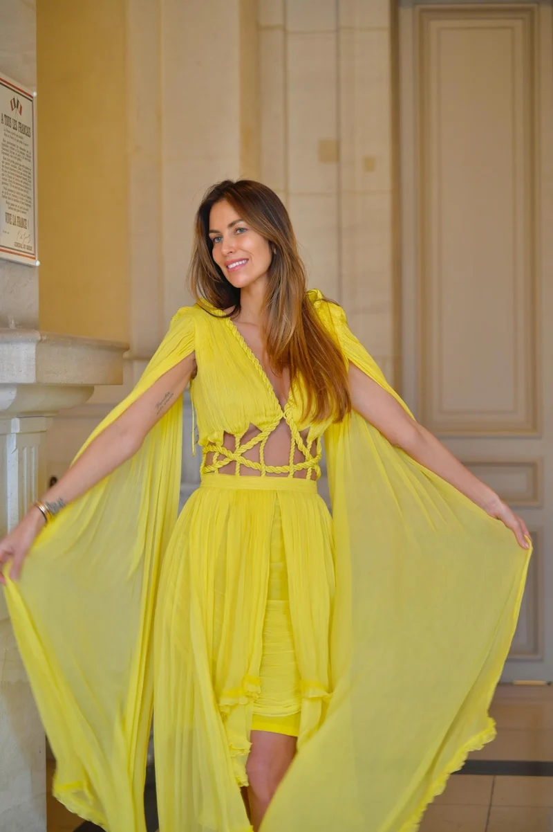 Robe Tulum jaune