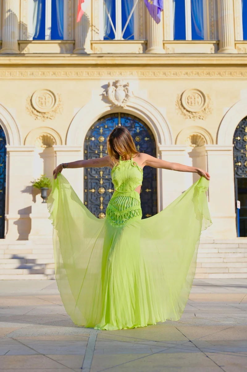 Vente Robe Rio verte