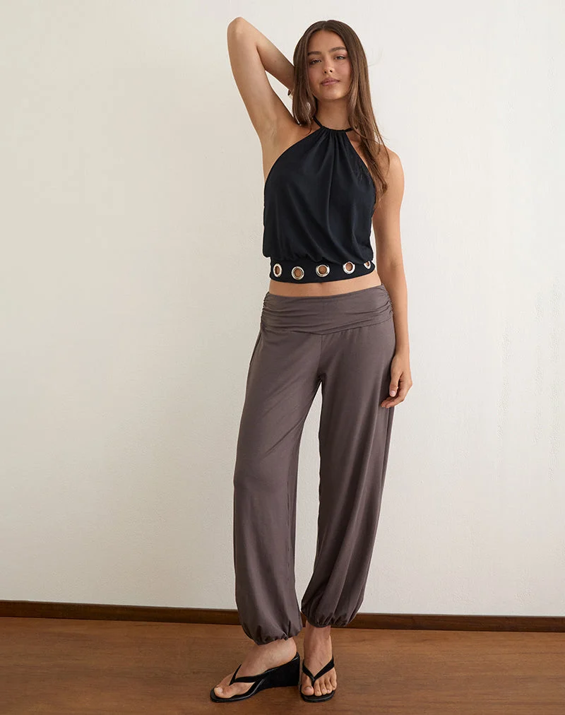 Pantalon bouffant Bali, couleur « Peppercorn »