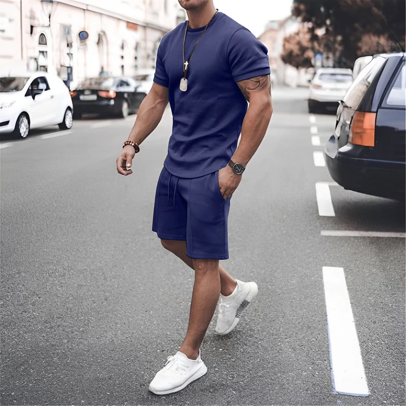 Stevie - Ensemble Deux Pièces Homme - pour Tenue de Loisirs Décontractée