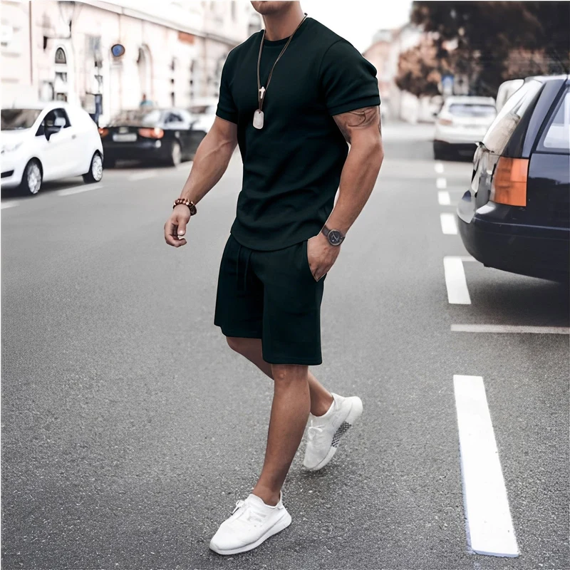 Stevie - Ensemble Deux Pièces Homme - pour Tenue de Loisirs Décontractée