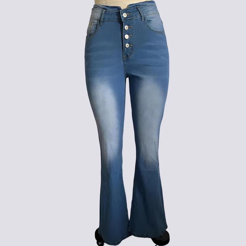 Rosie – Jean évasé pour femme – pour un look décontracté au quotidien