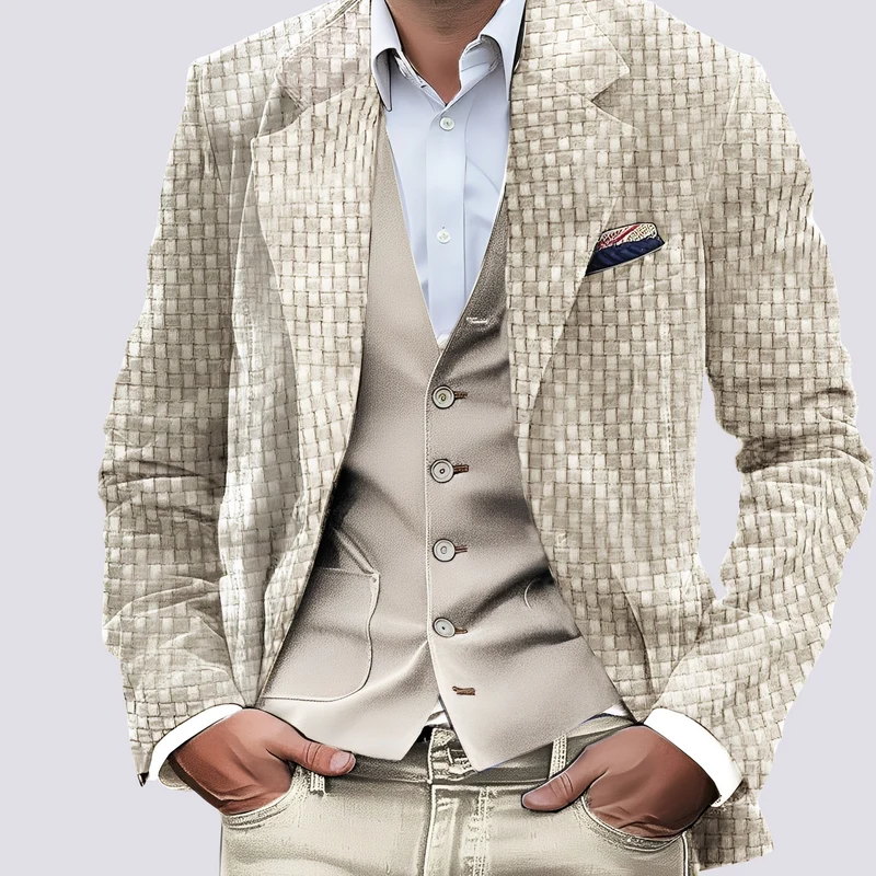 Tristan – Veste de costume pour hommes – pour occasions festives