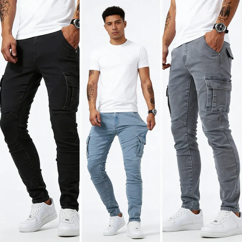 Bernard | Jeans Cargo Moderne