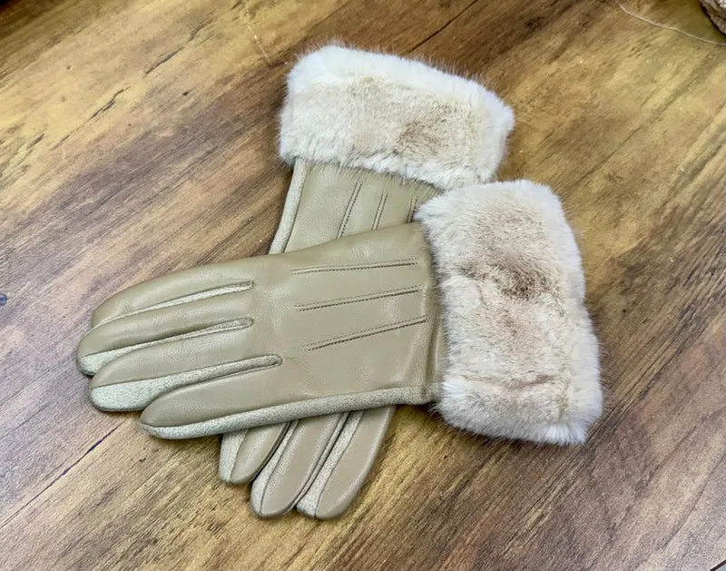 Gants Nino beige