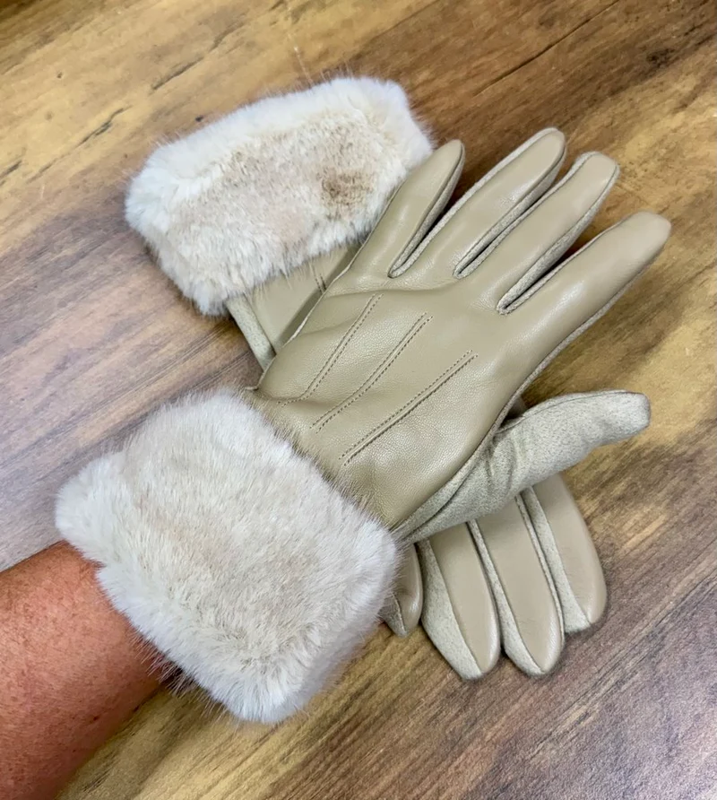 Gants Nino beige