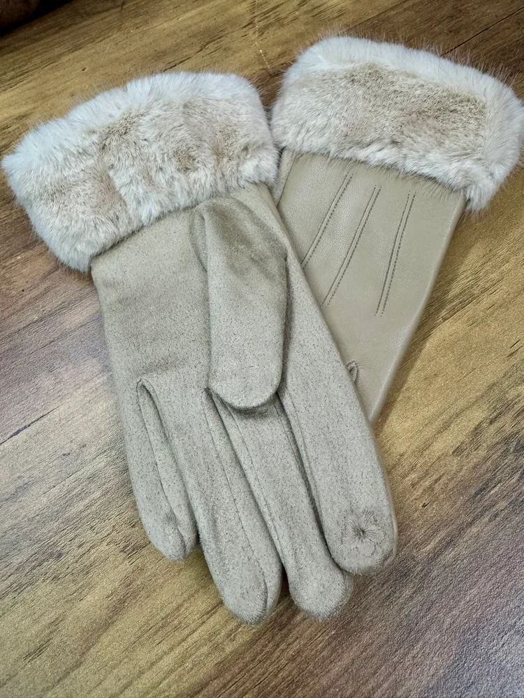 Gants Nino beige