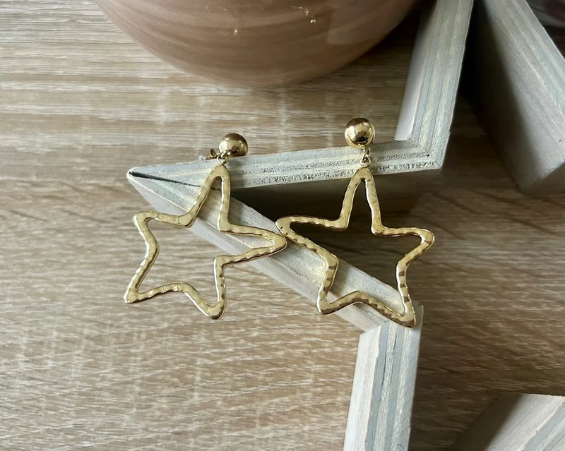 Boucles d'oreilles Star