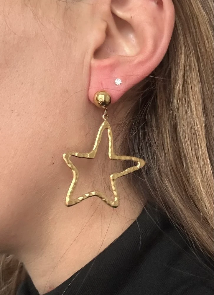 Boucles d'oreilles Star
