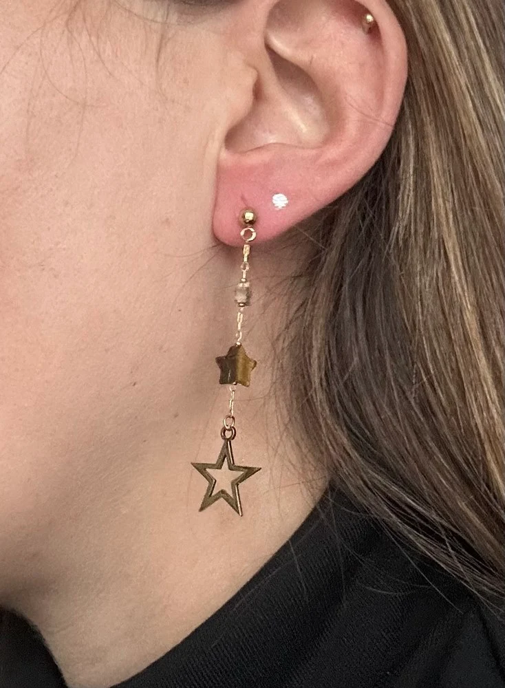 Boucles d'oreilles Etoiles