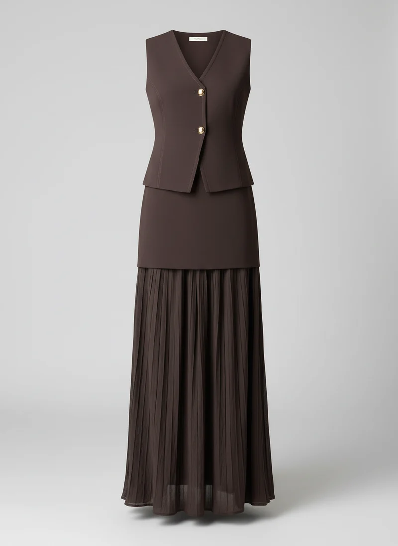 Ensemble jupe 2 pièces en maille