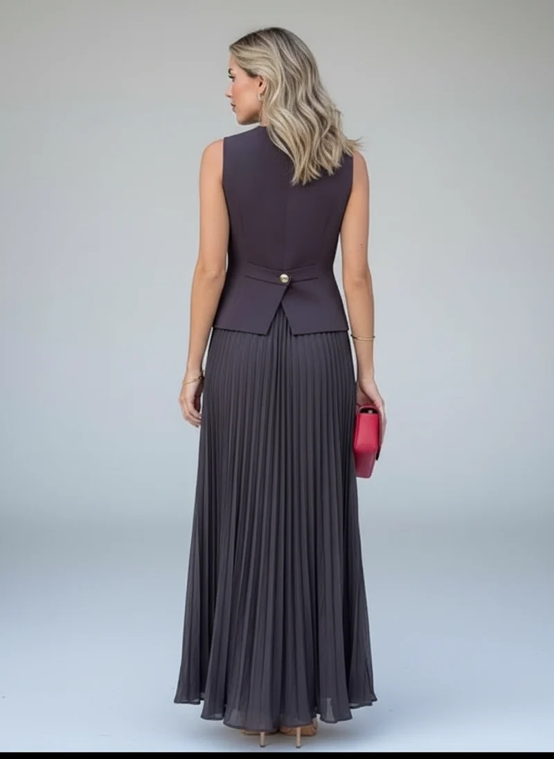 Ensemble jupe 2 pièces en maille
