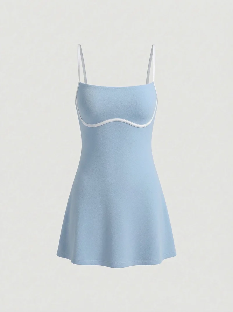 Robe de sport avec short intégré
