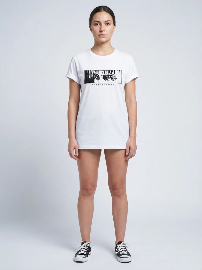 T-shirt Attack on Titan style Harajuku