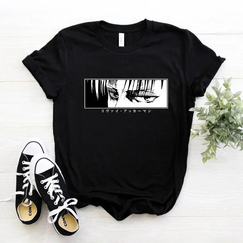 T-shirt Attack on Titan style Harajuku