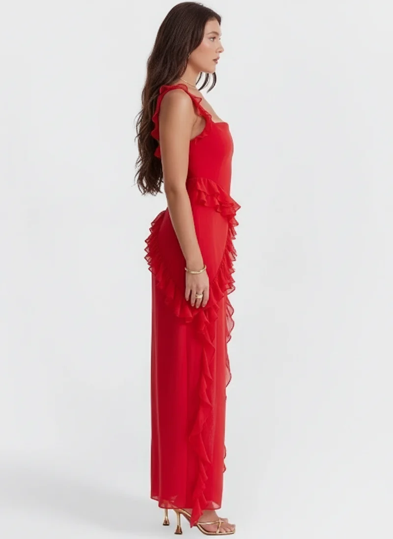 Robe Glamour d’Automne Élégante à Fermeture Zippée