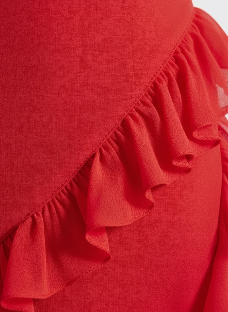 Robe Glamour d’Automne Élégante à Fermeture Zippée