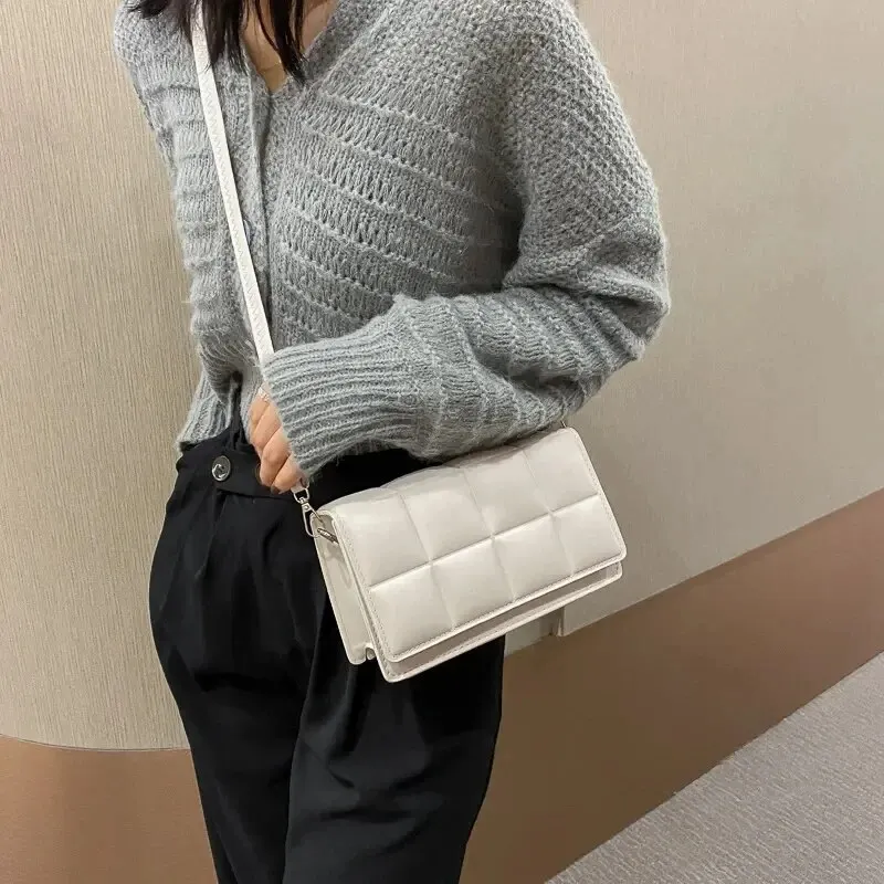 Sac à main femme en cuir PU élégant avec bandoulière et poignée