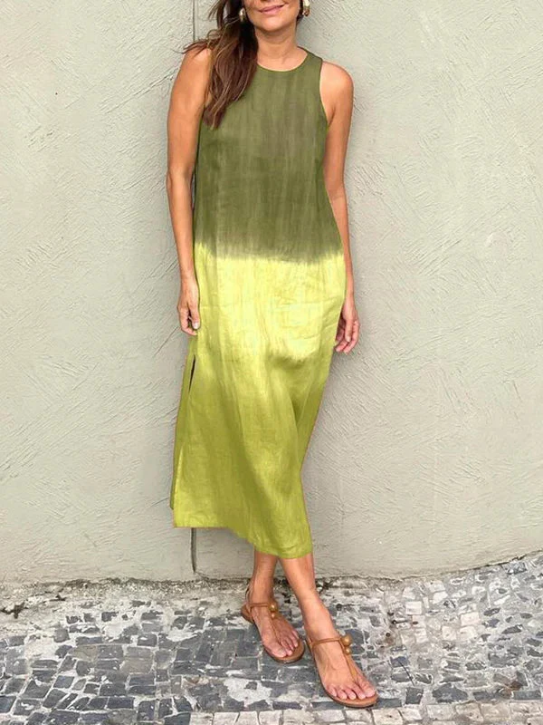 Robe Élégante Fluide avec Imprimé Naturel, Parfaite pour Toutes Occasions