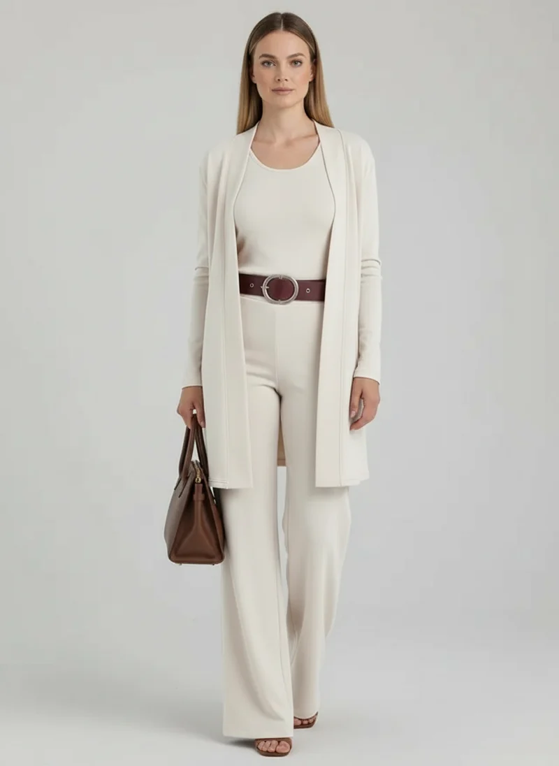 Ensemble 3 Pièces Femme Élégant