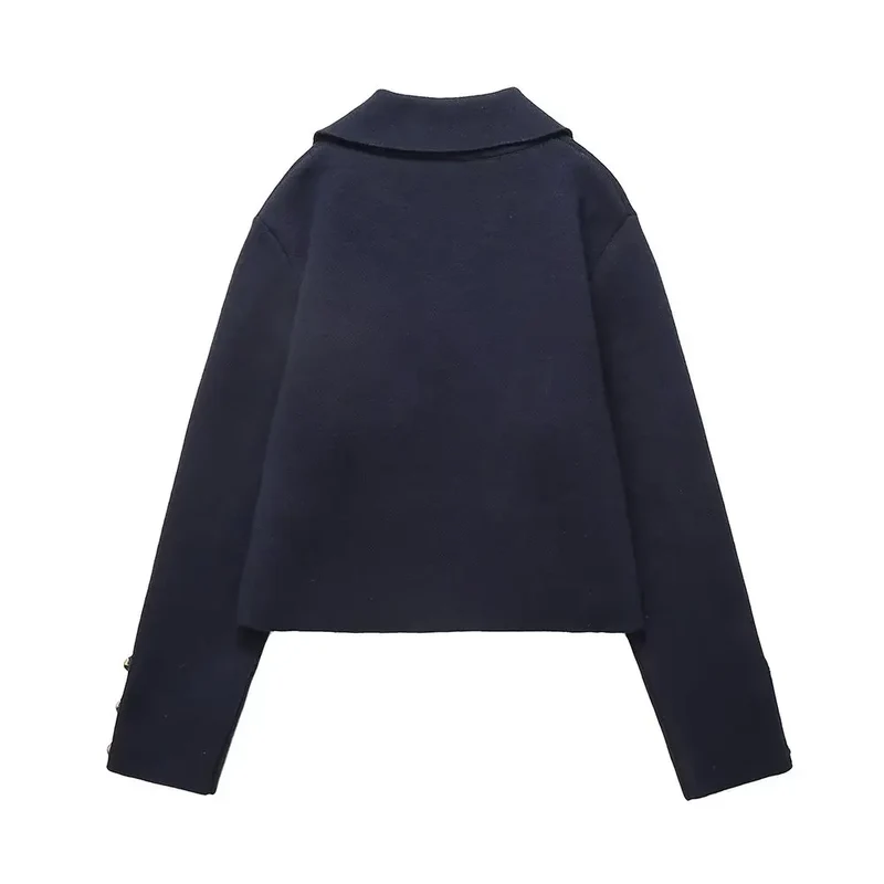 Veste Oversize Double Boutonnage Femme Mi-Saison
