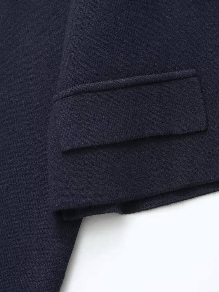 Veste Oversize Double Boutonnage Femme Mi-Saison