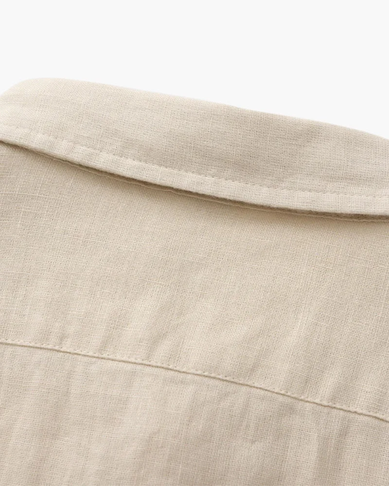 Chemise en Lin 100 % Naturel Élégance Décontractée