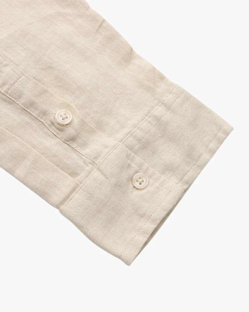 Chemise en Lin 100 % Naturel Élégance Décontractée