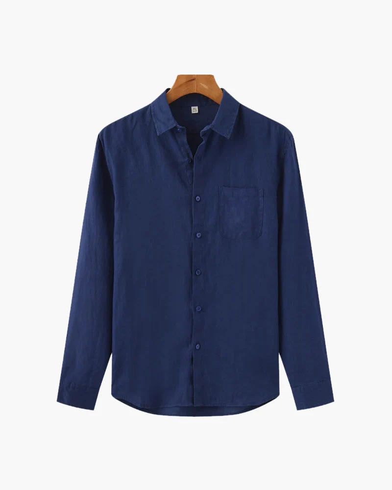 Chemise en Lin 100 % Naturel Élégance Décontractée