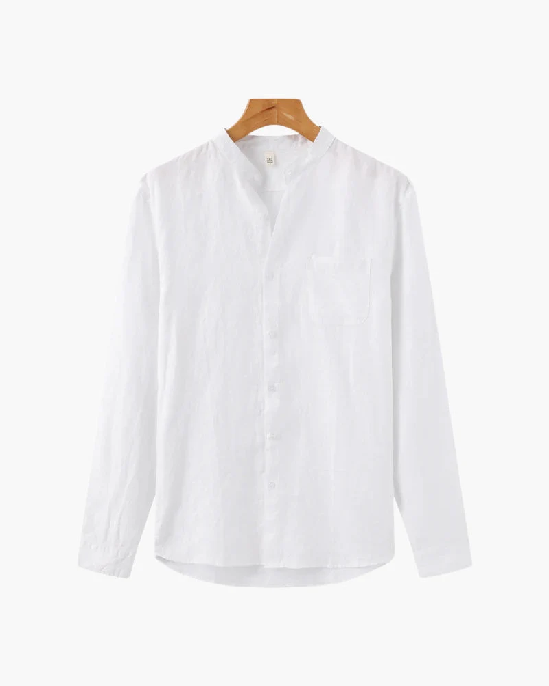 Chemise en Lin 100 % Naturel Élégance Décontractée