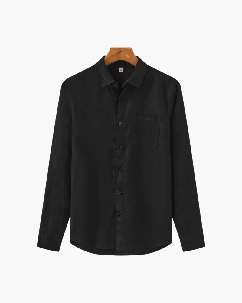 Chemise en Lin 100 % Naturel Élégance Décontractée