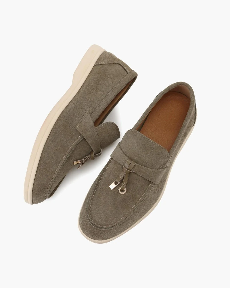 Mocassins Femme en Suède Élégants et Confortables