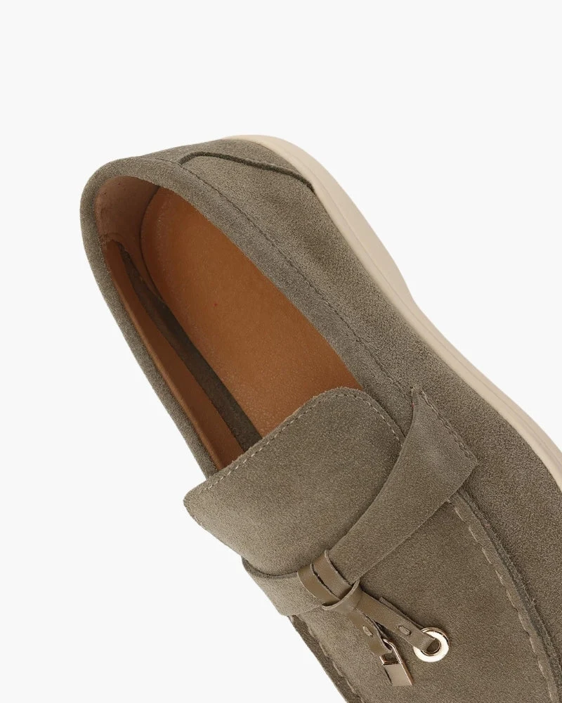 Mocassins Femme en Suède Élégants et Confortables