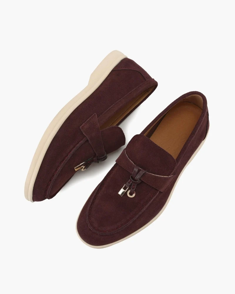 Mocassins Femme en Suède Élégants et Confortables