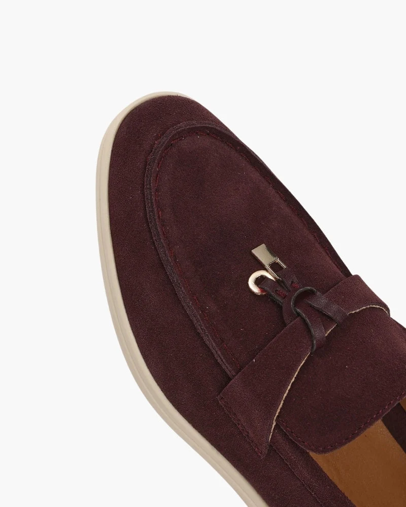 Mocassins Femme en Suède Élégants et Confortables